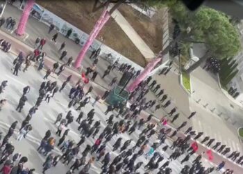 FOTO/ Agron Shehaj përdor pamjet e 2019-s për të mbështetur “suksesin” e protestës së PD-së