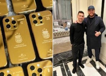 Messi shpenzon 280 mijë euro, u dhuron lojtarëve të Argjentinës iPhone të larë në flori