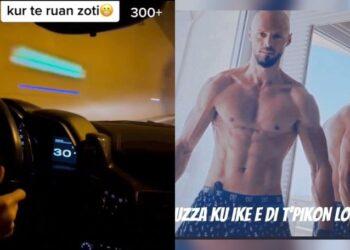 VIDEO/ Cllevio dhe shoku i tij me shpejtësi marramendëse 300 km/orë, reperi: O lali, na vrave!
