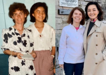 FOTOT/ Yuri Kim uron mësuesen e saj: Faleminderit që më edukove dhe më inkurajove të ëndërroja