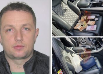 Ndalohet me 113 mijë euro në makinë efektivi i RENEA, shoqërohej me të dyshuarin për masakrën e Don Boskos