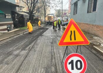 FOTO / Nis puna për rikonstruksionin e rrugës “Njazi Meka”në kryeqytet
