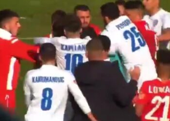 Sherr masiv në ndeshjen e kategorisë superiore, përfshihen lojtarët dhe stafet e Bylis-Erzeni