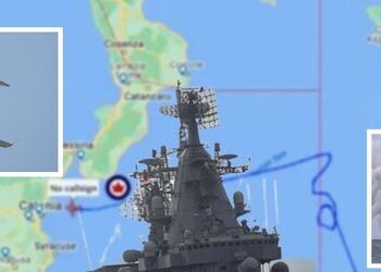 Agresorët te ‘porta’/ Çfarë po ndodh në brigjet pranë Shqipërisë? Anijet ruse kryejnë manovra në detin Jon, ngrihen në qiell avionët italianë