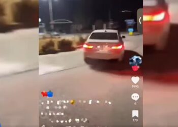 VIDEO/ Spektakël me BMW në rrugë për video në TikTok, i riu në Tiranë merr gjobë të majme
