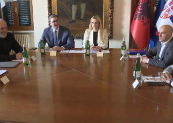 Ballkani i Hapur/ Rama, Vuçiç dhe Kovaçevski takohen në Veneto të Italisë