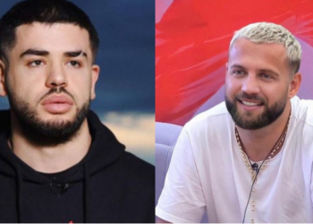 FOTO/ Luizi u bë viral duke kërcyer me këngën e Noizy-t, reagon reperi: O çapaçul, ta dish ti…