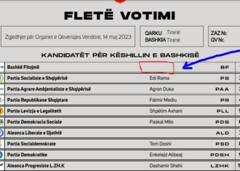 Pse do të shmanget emri i Metës në fletën e votimit? KQZ paraqet modelin paraprak, mungon kreu i PL-së