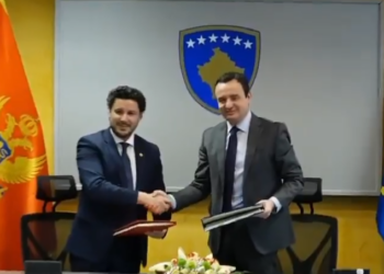 Kurti-Abazoviç nënshkruajnë marrëveshjen për shërbime ajrore mes Kosovës dhe Malit të Zi