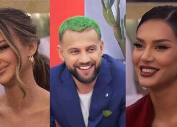 VIDEO/ Qetësohen raportet pas largimit të Kiarës? Efi puth në faqe Luizin…!