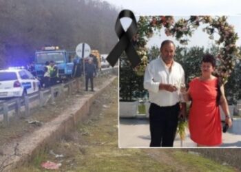 “Po flisnin, por papritmas telefonata u shkëput”, publikohet fotografia e çiftit që humbi jetën në aksidentin tragjik në Librazhd