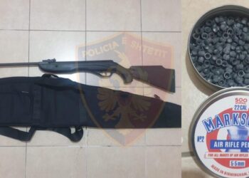 Tentoi të kalonte kufirin me armë sportive në makinë, arrestohet 41-vjeçari në Has