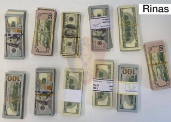 Sekuestrohen 94 mijë dollarë në Rinas, merren në hetim dy shtetas libanezë