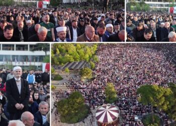 Kremtimi i Fitër Bajramit në Tiranë, jehonë në mediat e huaja
