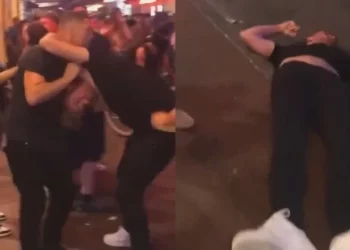 VIDEO / Kampioni i UFC pas titujve në ring rreh në mes të rrugës disa djem!