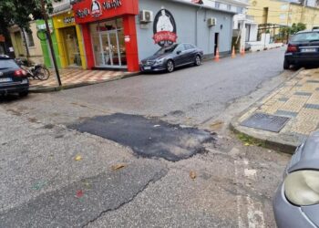 FOTOT/ PS në Shkodër denoncon kryabashkiakun e Berishës: Asfalt elektoral apo tallje elektorale e Bashkisë Shkodër?