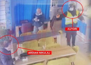 Publikohet foto/ Vrasësi i biznesmenit Ardian Nikulaj duke u larguar me motor