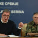 Gatishmëria luftarake/ Vuçiç viziton ushtarët e dislokuar serbë pranë kufirit me Kosovën