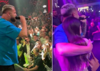 “Pse s’dalim dhe ne në skenë”/ Efi xheloze për Kiarën, teksa Luizi performonte: Po rri kot dhe ajo…!