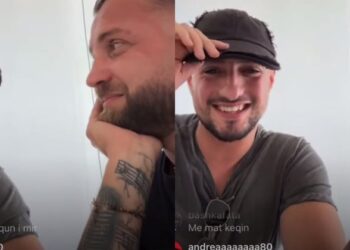 VIDEO/ Luizi e Kristi surprizojnë fansat, hyjnë live bashkë në Instagram. “Sherr” për Zhaklinën dhe Arbërin