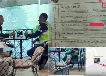 Emrat/ Me uniformë dhe duke pirë birra në orar të punës në një lokal, nis hetimi ndaj dy efektivëve të policisë
