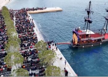 Rama, mbush shetitoren në Sarandë: Flet për pandeminë, turizmin, rritjen e pagave: Shprehje e vetëdijes më 14 maj