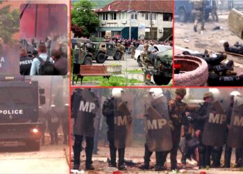 Situatë më e qetë në veri të Kosovës, protestat vijojnë. KFOR dhe policia rrethojnë godinat e komunave