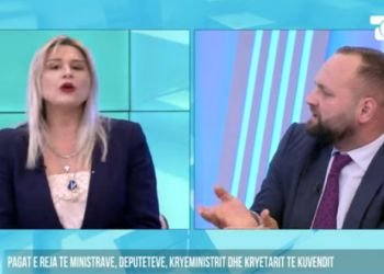 Plas sherri në mes të emisionit/ Ish deputeti i PD, debat me avokaten: Po ndërrojnë gratë përditë, jo më partitë