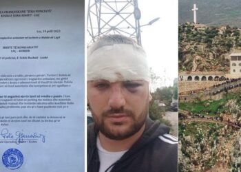 “Kjo punë do të zgjidhet vetëm me vetëgjyqësi”, shitësit ambulantë konfliktohen me rojet e Kishës së Laçit