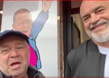 VIDEO/ Gjergj Luca, ironi me opozitën, prezanton “patronazhistin” e tij… Edi Rama: Keni vështirësi të më…!