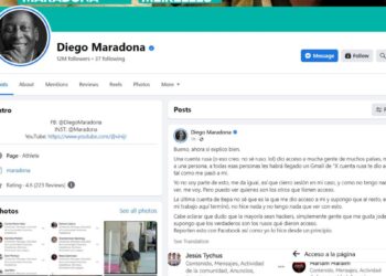 Hakerohet Facebook-u i Maradonës, Pele foto profili dhe mesazhe makabre