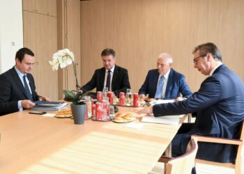 Përfundon takimi në Bruksel, Vuçiç: Kurti nuk e pranoi draftin për Asociacionin e komunave serbe