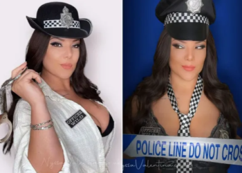 FOTO / “Oficerja e egër” braktis Policinë për t’u zhveshur në OnlyFans