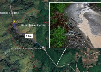 Kurti publikon hartën e vendit ku u rrëmbyen 3 policët: 1 km në brendësi të territorit të Kosovës