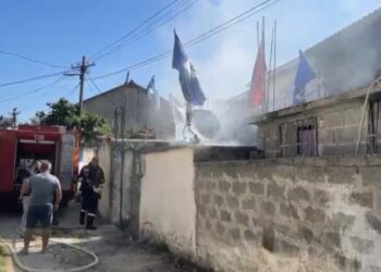 Shpërthen bombola e gazit në Vlorë, shkrumbohet plotësisht banesa
