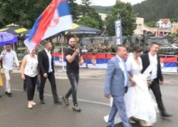 Shqiptarja martohet me një serb në Leposaviç: U njohëm në Durrës. Tani ndihem serbe
