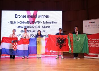 Përfundon me sukses Edicioni i 27-të i Olimpiadës Ballkanike të Matematikës për të Rinj – JBMO 2023, Shqiperia fiton 3 medalje Bronzi