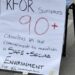 Tensionet në veri/ KFOR mesazh protestuesve serbë: Mbi 90 efektivë nga ne humbën jetën për të krijuar një ambient të sigurtë