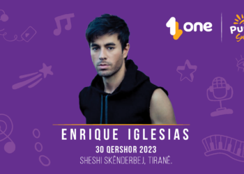 Mbrëmjen e 30 qershorit, këngëtari Enrique Iglesias do të ndezë skenën në Sheshin ‘Skënderbej’