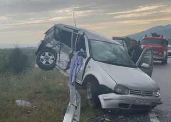 Aksident i rëndë në aksin Elbasan-Peqin, humb jetën 8-vjeçarja