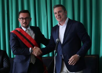 Besian Ajazi e Bukurosh Maçi betohen si Kryetar bashkie, Gjiknuri: Do çojnë  përpara projektet transformuese