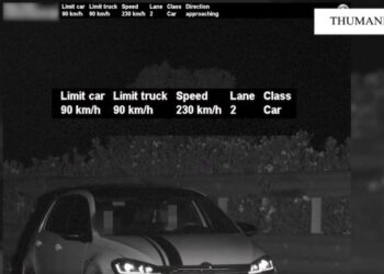 Kapen dy ‘kamikazë’ në autostradën Laç-Milot, ecnin me shpejtësi deri në 230 km/h (VIDEO)