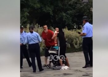 Tek sheshi ‘Skënderbej’/ Dhunoi ish bashkëjetuesen teksa policët e shikonin, shoqërohet autori në Tiranë