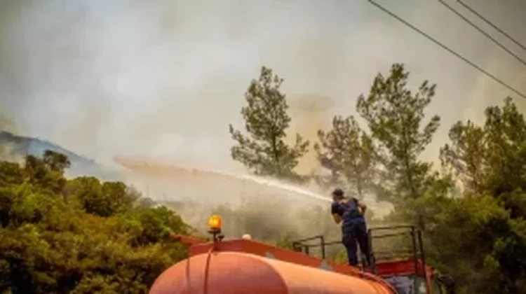 FOTO| Flakët pushtojnë Greqinë, rrezikon të kthehet në vend afrikan