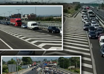 Fluks pushuesish në bregdetin e Lezhës, radhë kilometrike automjetesh në Fushë-Milot