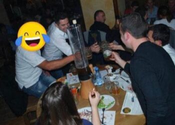 “Arben Ahmetaj me çunat e partisë në Londër”, Baze përgënjeshtron Berishën: Foto e bërë me celularin tim