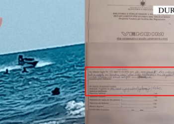 Rrezikoi jetën e plazhistëve me motor ujit, gjobitet me 110 mijë lekë drejtuesi