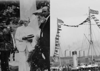 Sytë nga SHBA/ 105 vite më parë, kur Noli takoi Wilson në jaht: E vetmja shpresë për Shqipërinë është Amerika dhe ju, zoti president