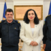 “Sakrificën tuaj e njohin…”/ Vjosa Osmani pret në takim tre policët që u rrëmbyen nga forcat serbe