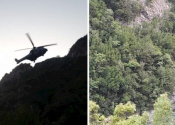 U dëmtua duke eksploruar kanionet e Erzenit, shpëtohet nga terreni i thepisur 39-vjeçarja gjermane me 2 fëmijët
